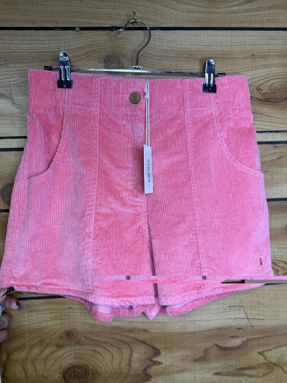 Boutique Mollusk California Hot Pink Corduroy Shroom Shorts NWT
